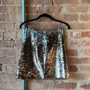 GB Sequin Mini Skirt